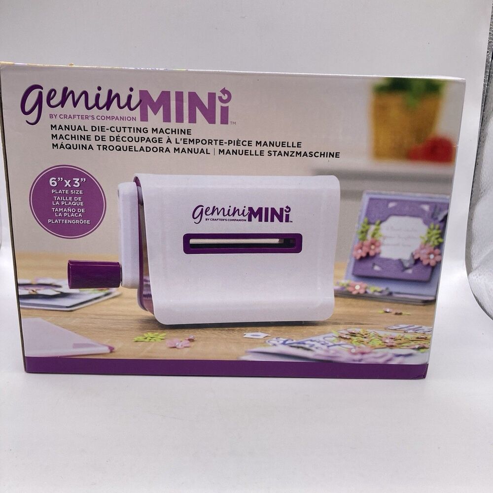 Gemini Mini Manual Die Cutting Embossing Machine Crafter's Companion New In Box